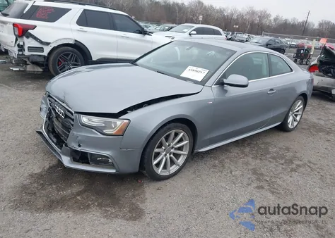 2016 Audi A5 2.0T Premium from USA, damaged, VIN WAUD2AFRXGA042636